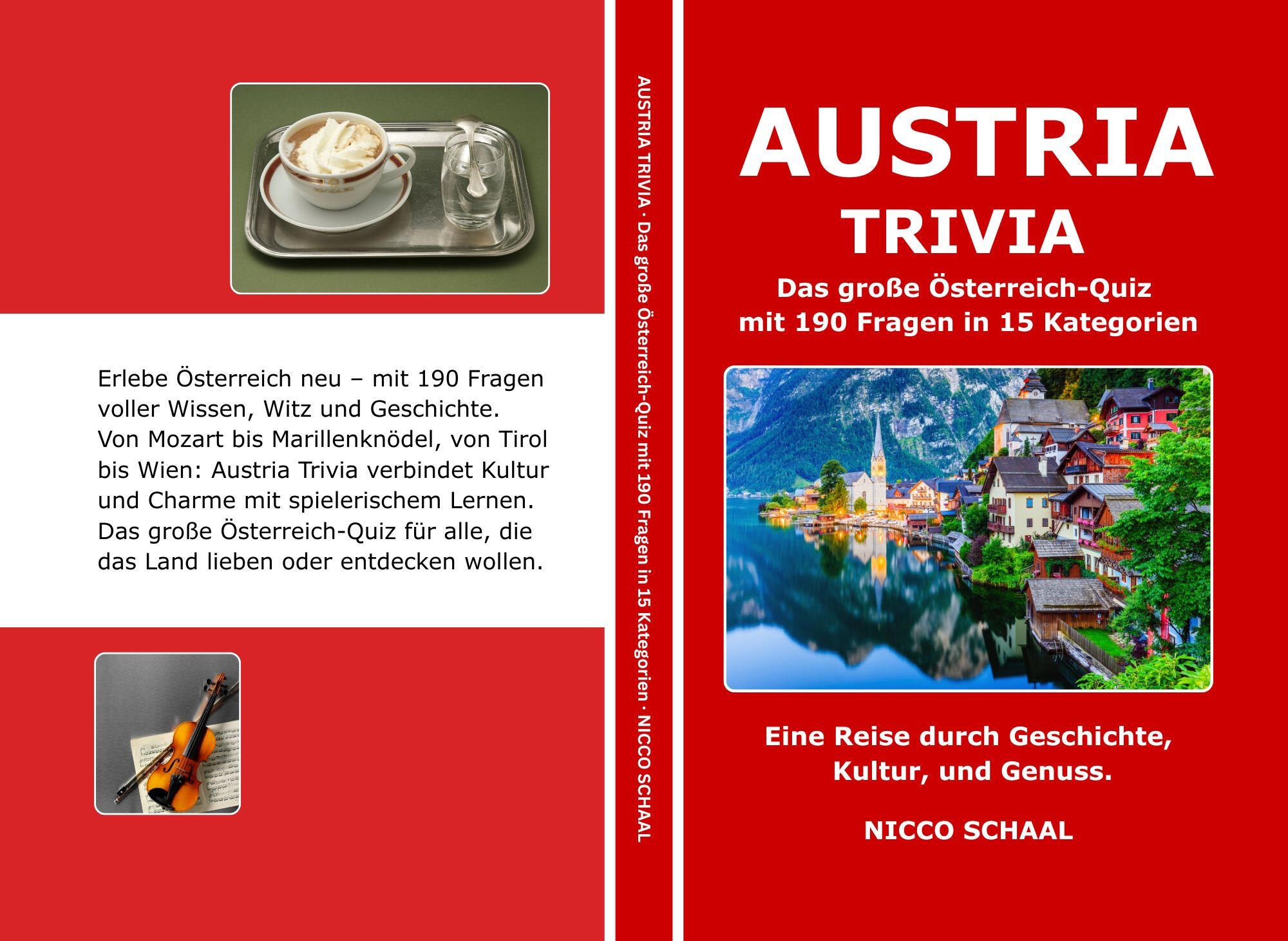 AUSTRIA TRIVIA Buchcover für „Austria Trivia“ von Nicco Schaal
